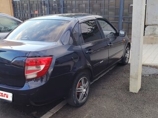 2012 Lada (ВАЗ) Granta I, синий, 400000 рублей, вид 5