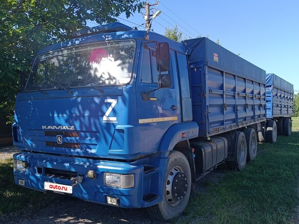 2012 КамАЗ 65117, синий, 2700000 рублей