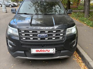 2016 Ford Explorer V Рестайлинг, чёрный, 2600000 рублей, вид 1