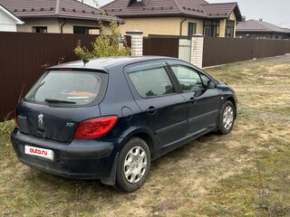 2006 Peugeot 307 I Рестайлинг, синий, 400000 рублей, вид 3