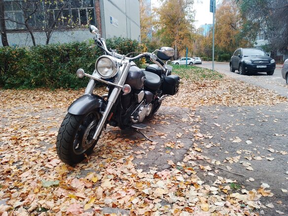 2008 Yamaha XV 1700 Road Star, серый, 700000 рублей - вид 3