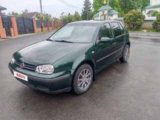 1998 Volkswagen Golf IV, зелёный, 300000 рублей, вид 3