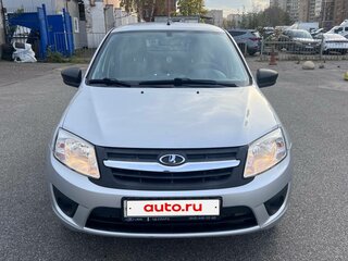 2018 Lada (ВАЗ) Granta I, серебристый, 395000 рублей, вид 1