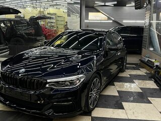 2018 BMW 5 серии 540i xDrive VII (G30/G31/G38), чёрный, 4150000 рублей, вид 1