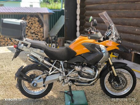 2008 BMW R 1200 GS, оранжевый, 750000 рублей, вид 1