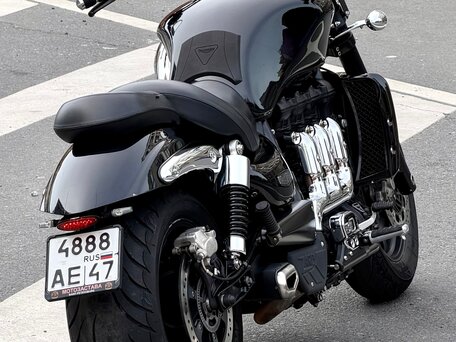 2011 Triumph Rocket III, чёрный, 800000 рублей, вид 4