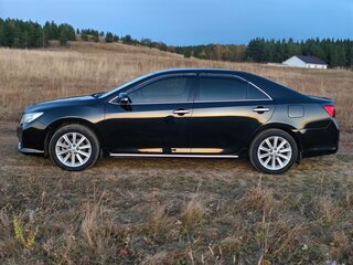 2012 Toyota Camry VII (XV50), чёрный, 1730000 рублей, вид 4