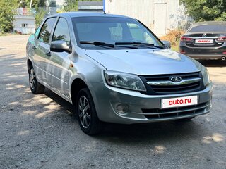 2013 Lada (ВАЗ) Granta I, серебристый, 350000 рублей, вид 3