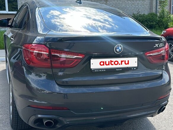 2015 BMW X6 35i II (F16), серый, 2850000 рублей - вид 5