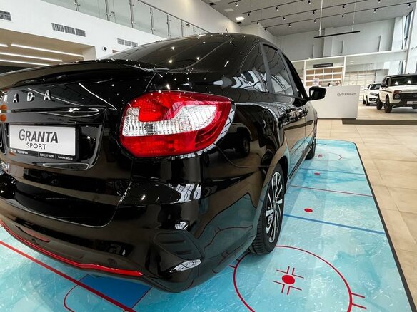 2026 Lada (ВАЗ) Granta Sportline I Рестайлинг, чёрный, 1409000 рублей - вид 7