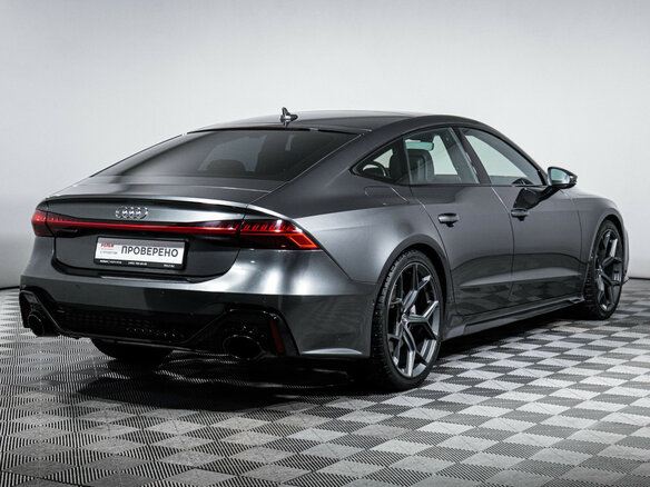 2020 Audi A7 55 TFSI II (4K), серый, 6550000 рублей - вид 4