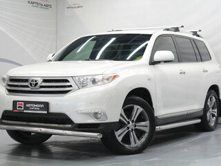 2013 Toyota Highlander II (XU40) Рестайлинг, белый, 1999000 рублей, вид 1