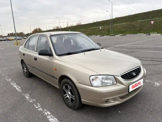 2005 Hyundai Accent ТагАЗ II, бежевый, 420000 рублей, вид 1