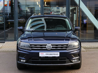 2017 Volkswagen Tiguan II, синий, 2142000 рублей, вид 2