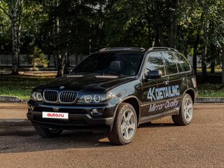 2005 BMW X5 3.0i I (E53) Рестайлинг, чёрный, 1100000 рублей, вид 1