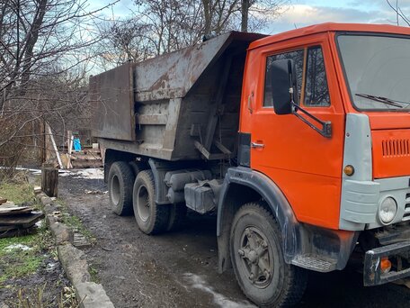 1991 КамАЗ 5511, оранжевый, 600000 рублей, вид 1