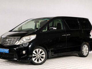 2010 Toyota Alphard II, чёрный, 2199000 рублей, вид 3