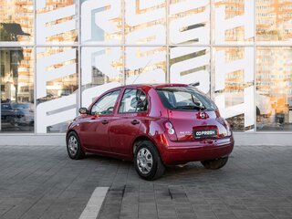 2007 Nissan Micra III (K12), красный, 349000 рублей, вид 2