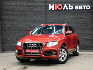 2013 Audi Q5 I (8R) Рестайлинг, красный, 1700000 рублей, вид 2