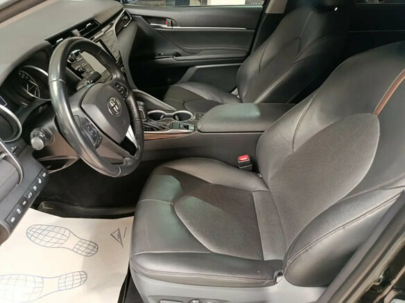 2018 Toyota Camry VIII (XV70), чёрный - вид 6