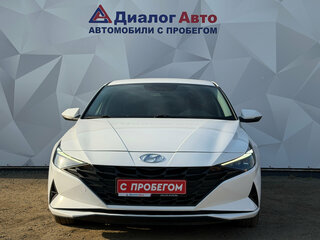 2021 Hyundai Elantra VII (CN7), белый, 1920000 рублей, вид 2