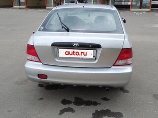 2002 Hyundai Accent II, серебристый, 320000 рублей, вид 4