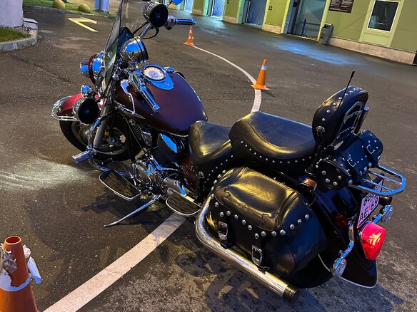 2006 Yamaha XVS1100, красный, 690000 рублей - вид 4