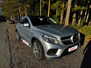 2015 Mercedes-Benz GLE Coupe 400 I (C292), серебристый, 3975000 рублей, вид 3