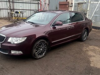 2010 Skoda Superb DSG II, пурпурный, 950000 рублей, вид 1