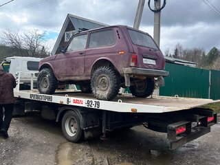 1997 Lada (ВАЗ) 2121 (4x4) I Рестайлинг, красный, 180000 рублей, вид 4
