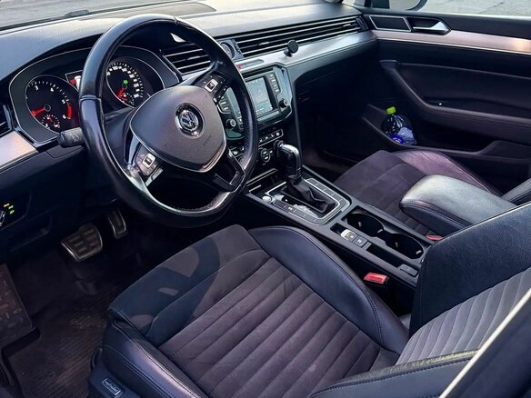 2016 Volkswagen Passat B8, серый, 1530000 рублей - вид 6