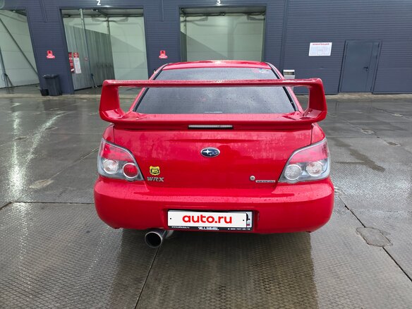 2006 Subaru Impreza II Рестайлинг 2, красный, 1250000 рублей - вид 9