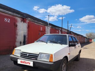 1996 Lada (ВАЗ) 2109, белый, 45000 рублей, вид 1
