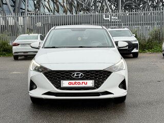 2021 Hyundai Solaris II Рестайлинг, белый, 1560000 рублей, вид 5