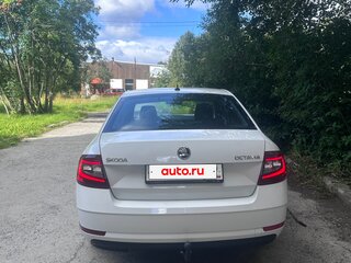 2018 Skoda Octavia III (A7) Рестайлинг, белый, 1099000 рублей, вид 4