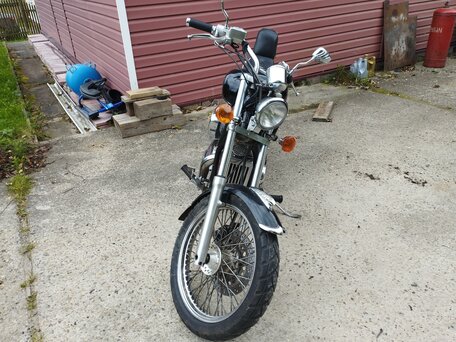 1991 Honda Steed 600, чёрный, 270000 рублей, вид 3