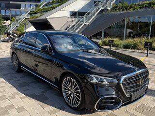 2026 Mercedes-Benz S-Класс 500 Long 4MATIC VII (W223) Рестайлинг, чёрный, 23788600 рублей, вид 1