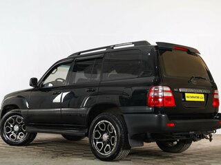 2003 Toyota Land Cruiser 100 Series Рестайлинг 1, чёрный, 1979000 рублей, вид 4