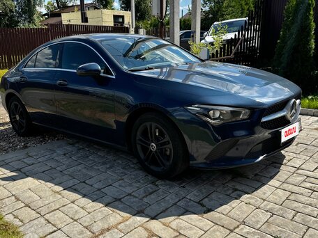 2020 Mercedes-Benz CLA 200 II (C118, X118), синий, 2200000 рублей, вид 3