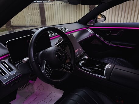 2022 Mercedes-Benz S-Класс 500 4MATIC VII (W223), чёрный, 8900000 рублей, вид 5
