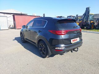 2021 Kia Sportage IV Рестайлинг, чёрный, 2780000 рублей, вид 4