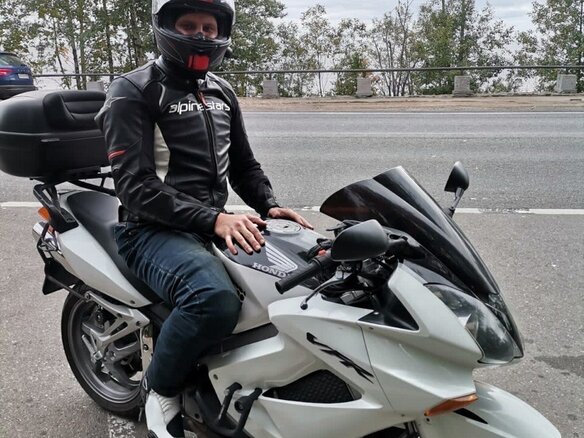 2003 Honda VFR 800, белый, 590000 рублей - вид 9