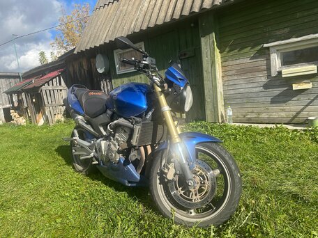 2005 Honda CB 600F Hornet, синий, 420000 рублей, вид 5