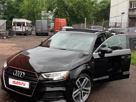2016 Audi A3 III (8V) Рестайлинг, чёрный, 2150000 рублей, вид 1