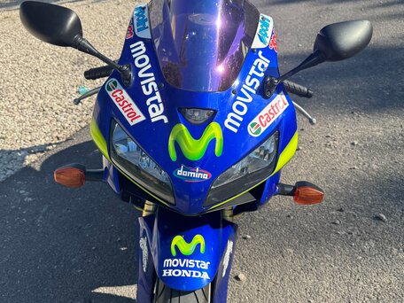 2006 Honda CBR 600RR, синий, 640000 рублей, вид 2