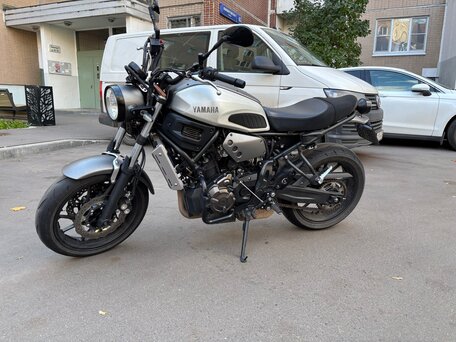 2018 Yamaha XSR700, серый, 720000 рублей, вид 1