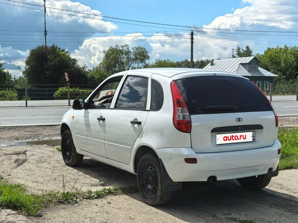2010 Lada (ВАЗ) Kalina I, белый - вид 1