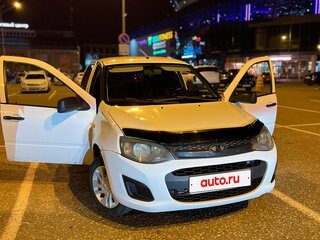 2013 Lada (ВАЗ) Kalina II, белый, 285000 рублей, вид 4