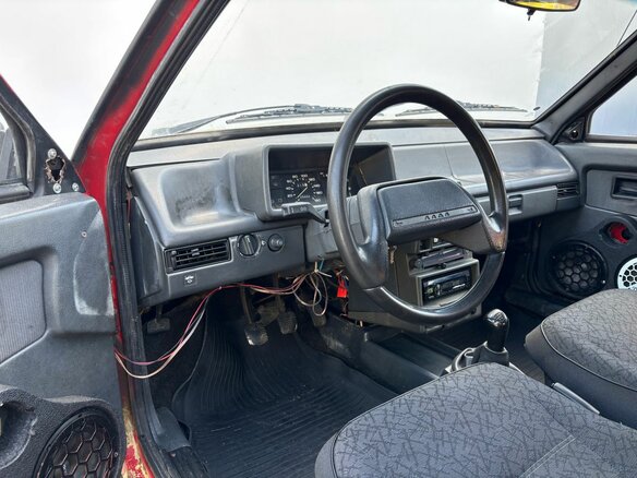 1994 Lada (ВАЗ) 2109, красный, 70000 рублей - вид 8