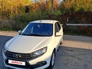 2022 Lada (ВАЗ) Granta I Рестайлинг, белый, 790000 рублей, вид 1